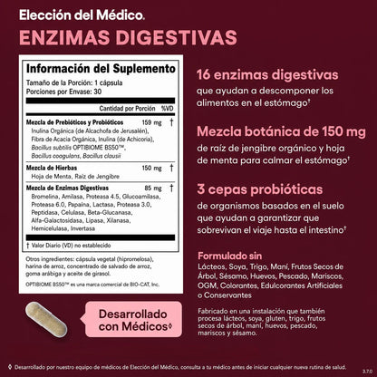 Physician's Choice Enzimas Digestivas