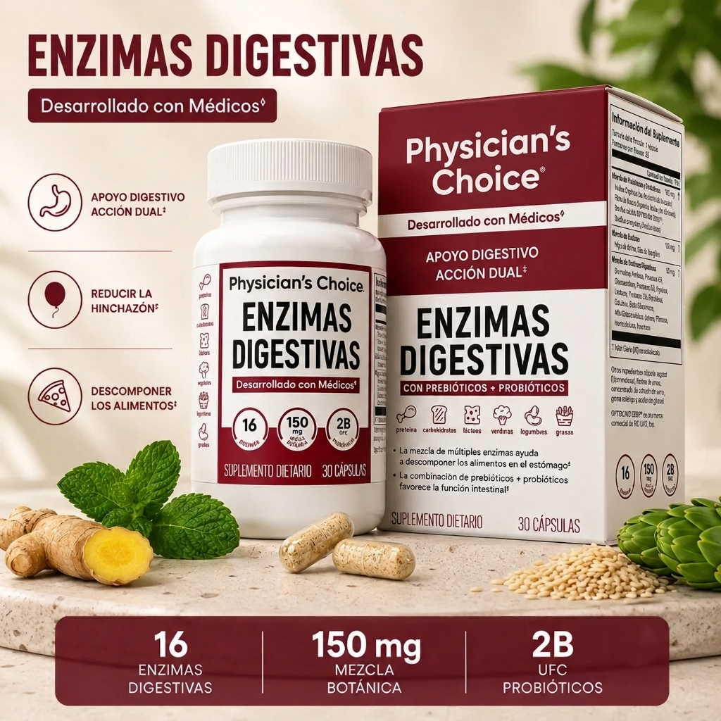 Physician's Choice Enzimas Digestivas